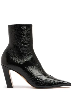 Khaite   85mm Nevada stretch ankle boots 