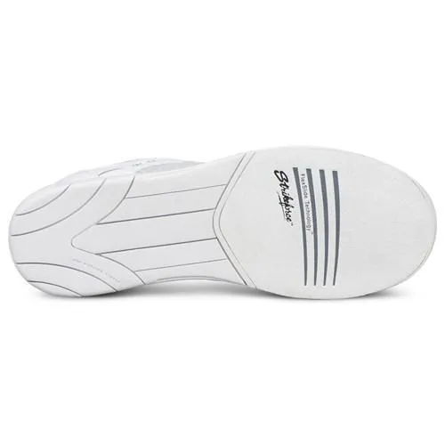 KR Strikeforce Mens Flyer Mesh White Grey Bowling Shoes