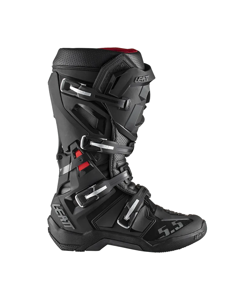 Leatt GPX 5.5 Black Flexlock Boots