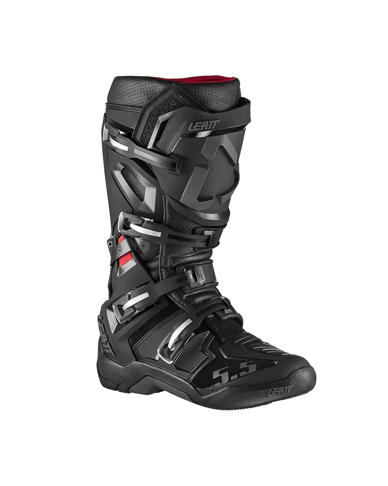 Leatt GPX 5.5 Black Flexlock Boots