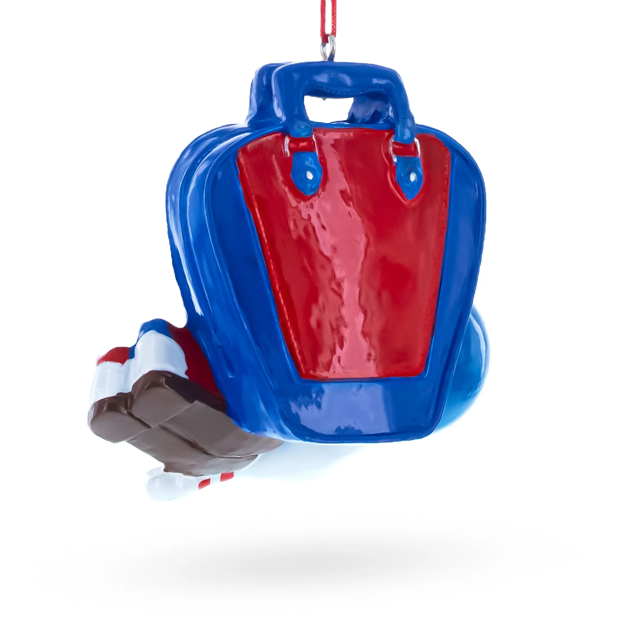 Let’s Bowl! Bowling Bag with Shoes and Ball Resin Christmas Ornament