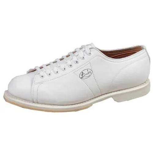 Linds Mens Classic White Right Hand Bowling Shoes