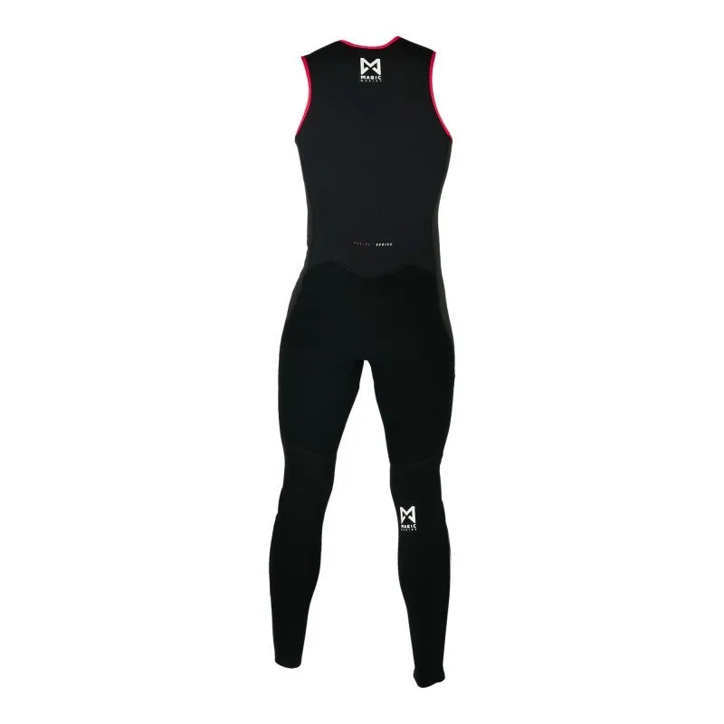 Magic Marine Racing Long John 3 mm wetsuit zwart heren