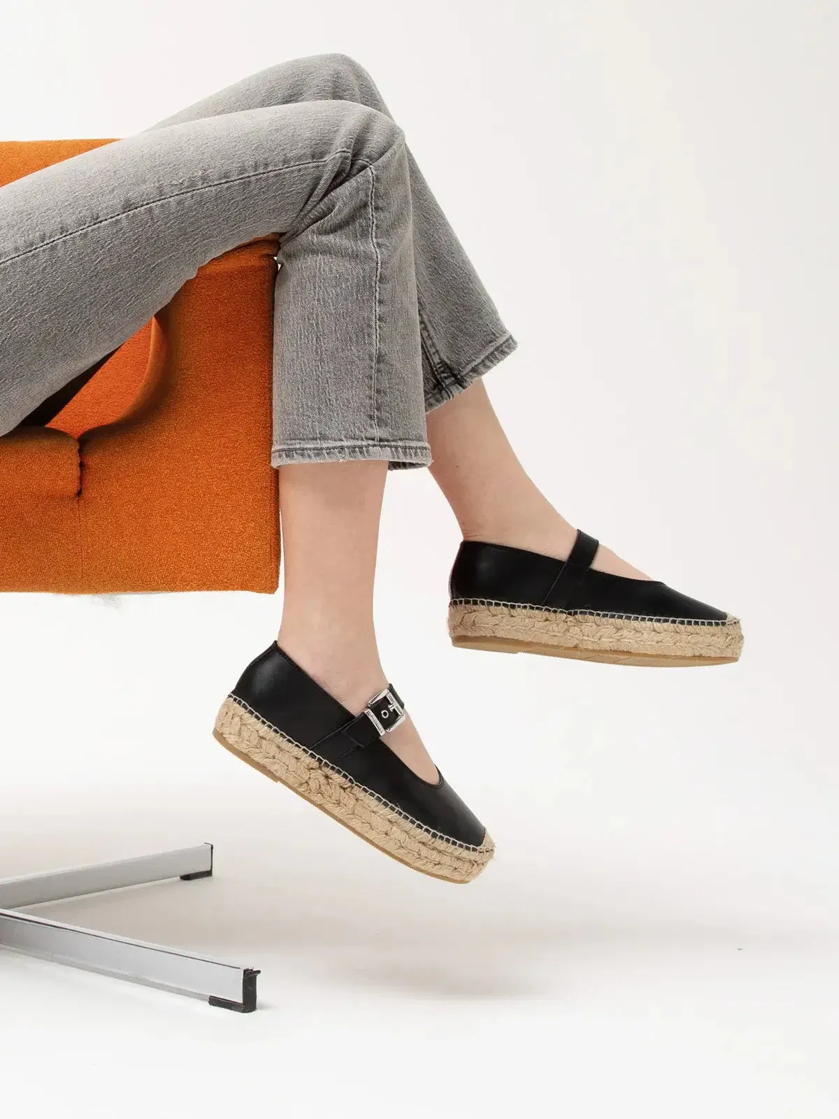 Marza Black Espadrille