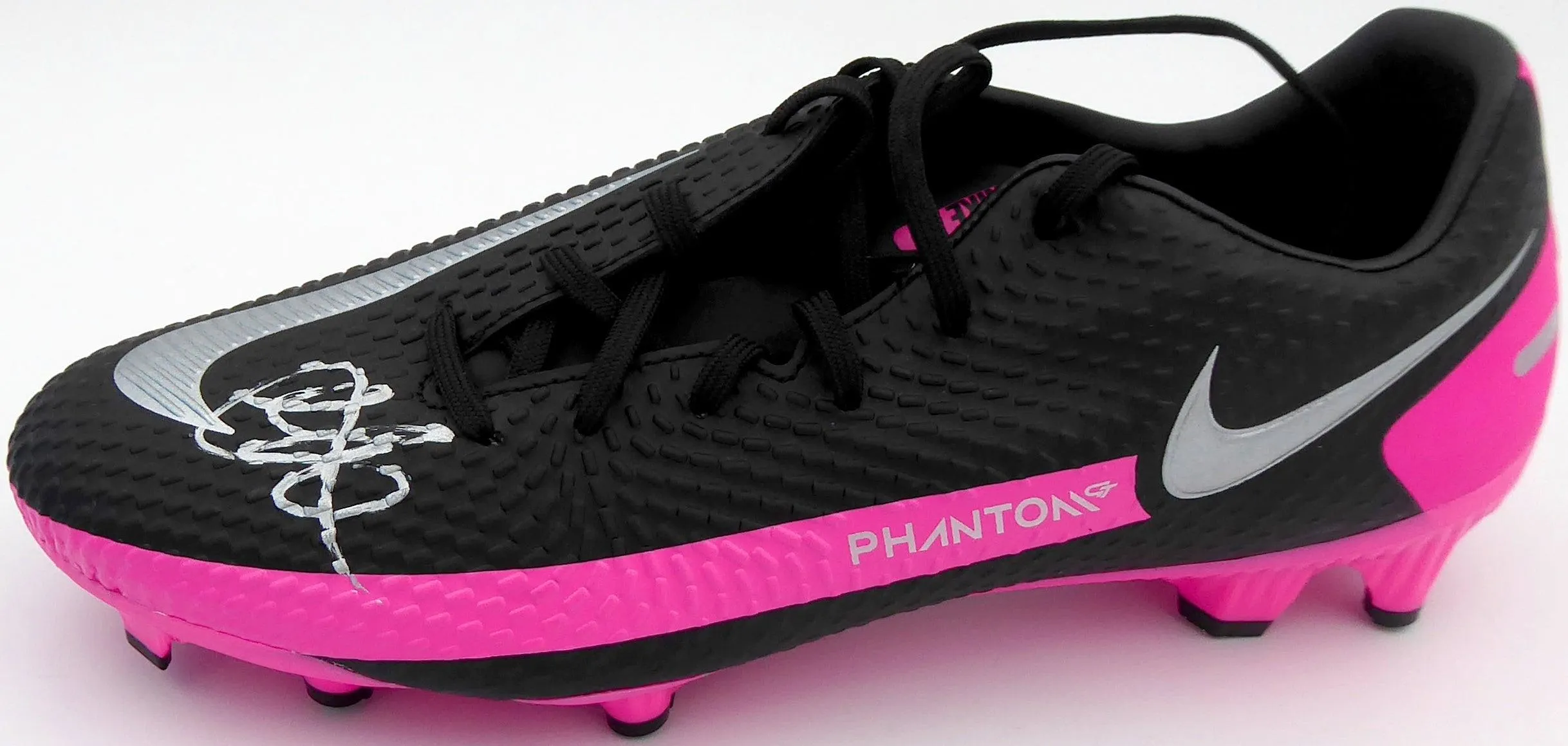 Mason Mount Autographed Blue & Pink Nike Phantom Cleat Shoe Chelsea F.C. Size 8.5 Beckett BAS #K06455