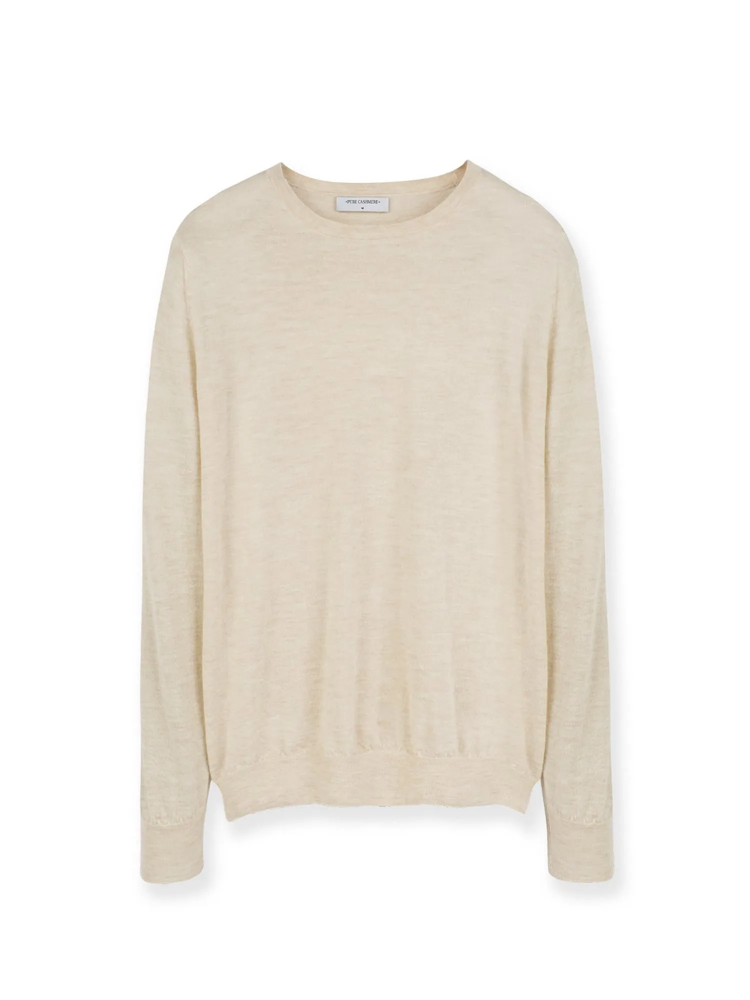 Men Lightweight Crew Neck_Porridge