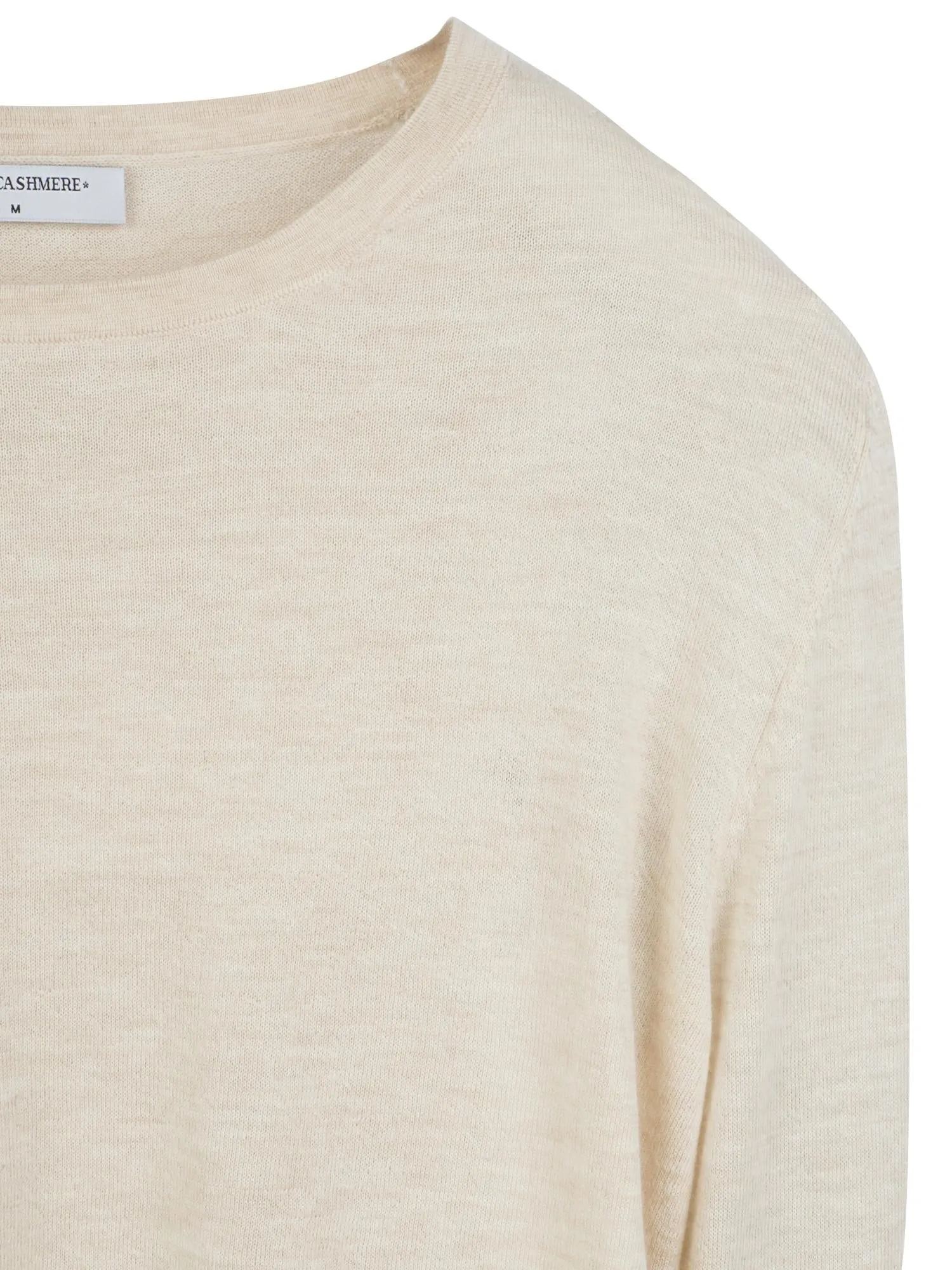 Men Lightweight Crew Neck_Porridge