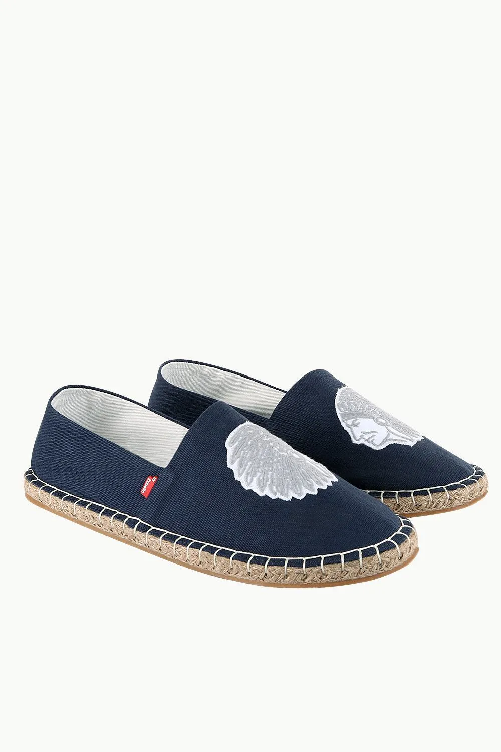 Mens Denim Indian Tag Espadrilles