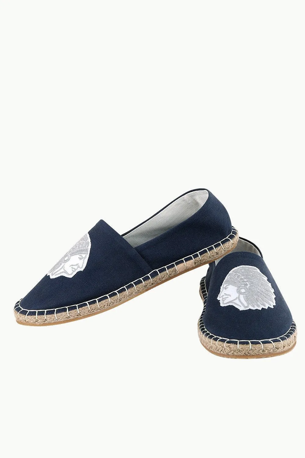 Mens Denim Indian Tag Espadrilles