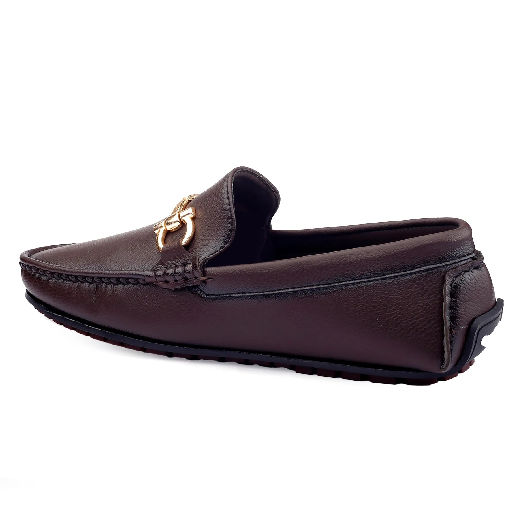 Men's Faux Leather Slip-on Loafers