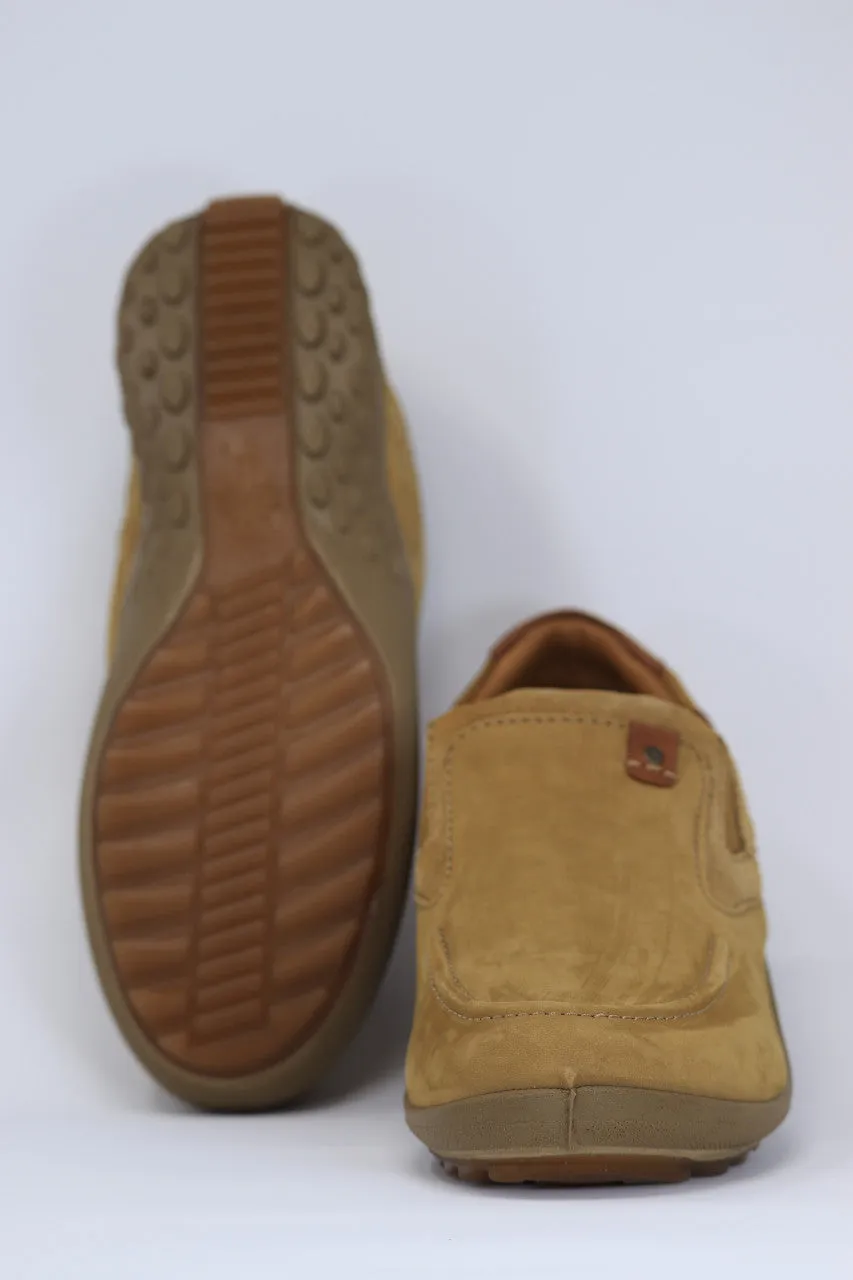 Men's Nubuck Casual Shoes (#3244119_Camel)