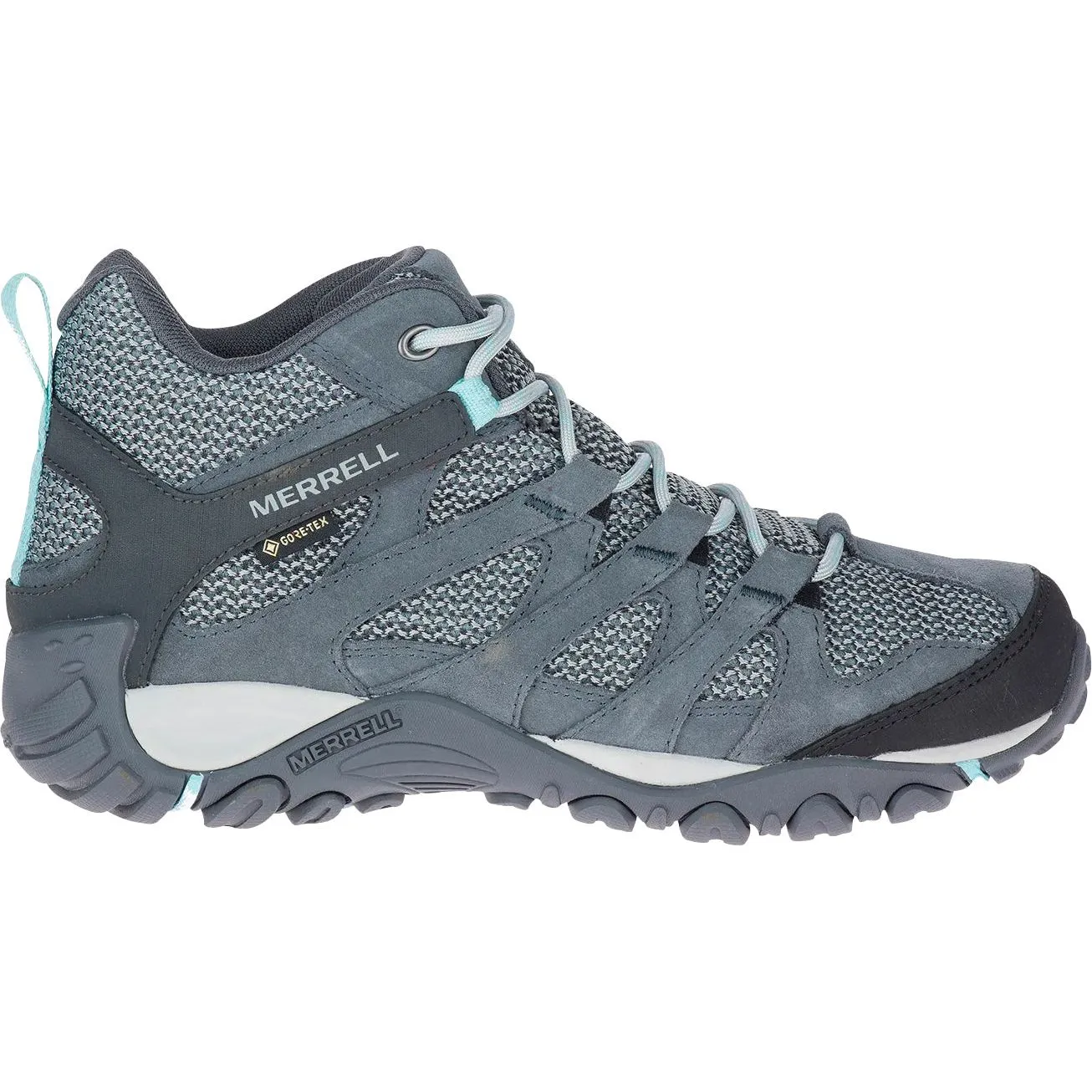 Merrell Alverstone Mid GORE-TEX Womens Walking Boots - Grey