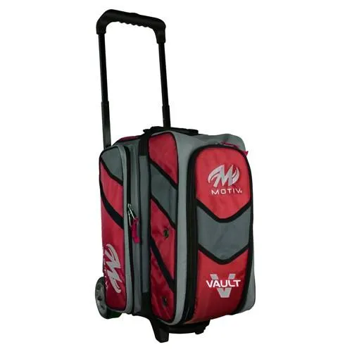 Motiv Vault Double Roller Red Bowling Bag