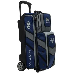 Motiv Vault Triple Roller Navy Bowling Bag