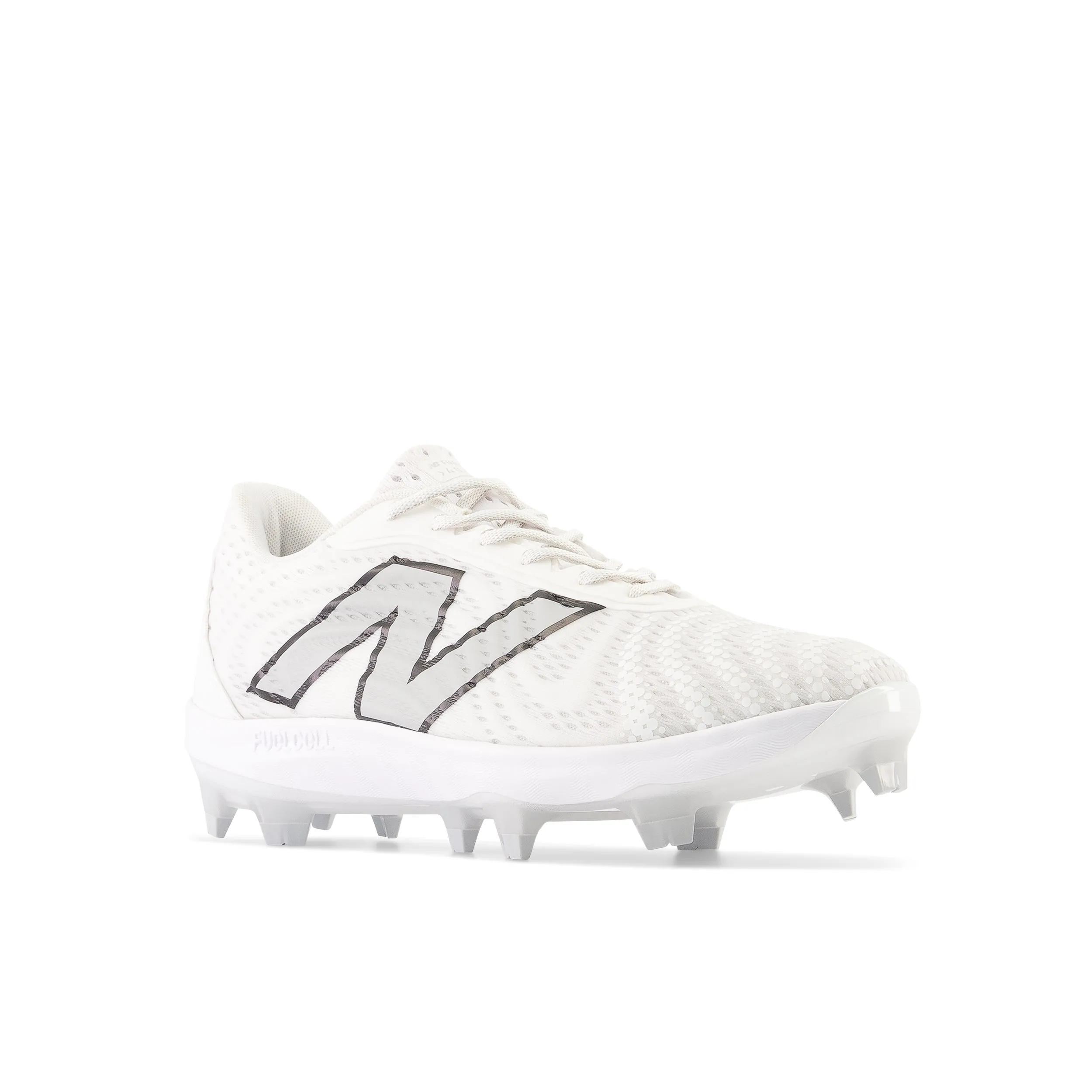 New Balance FuelCell 4040V7 Moulded Cleats - White