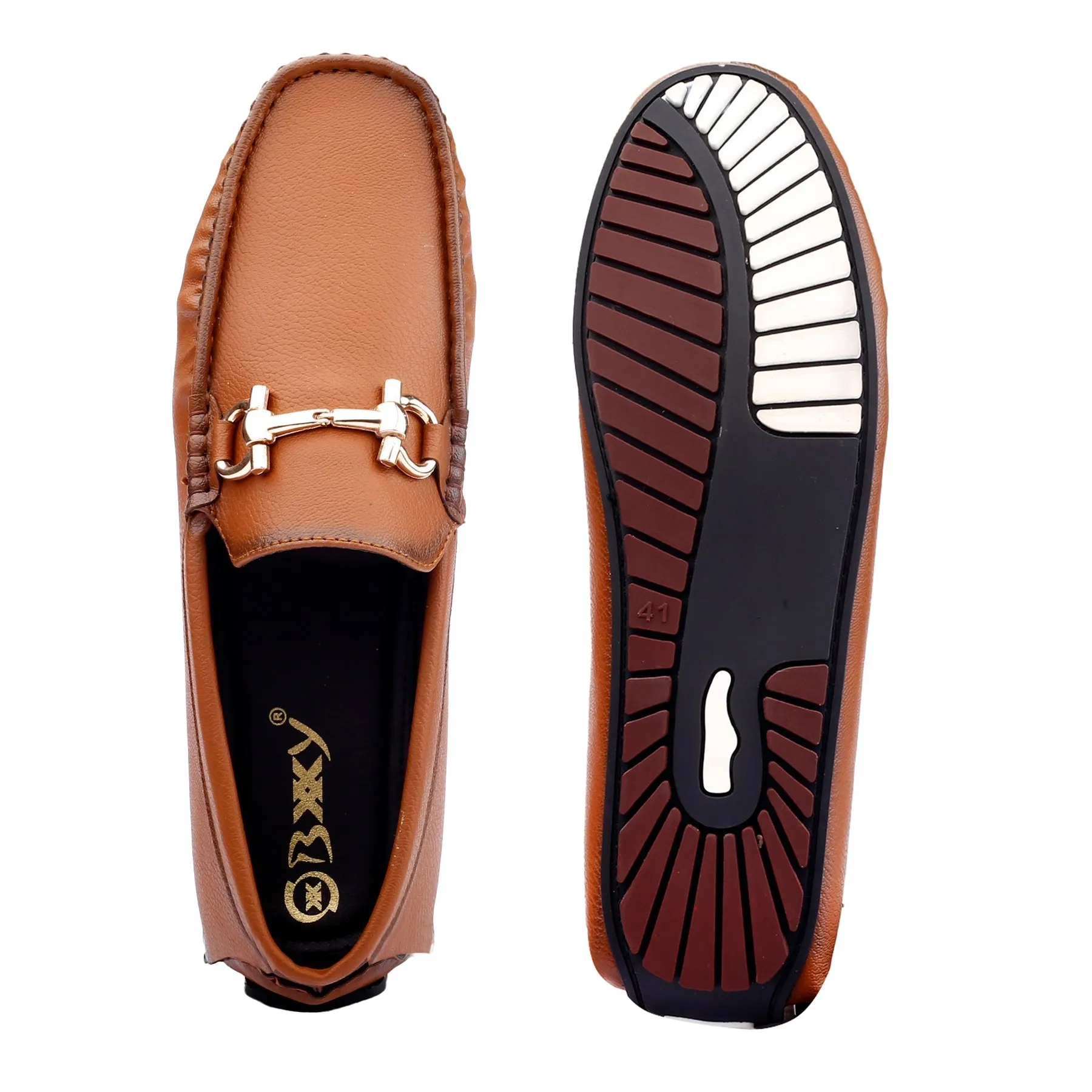 New Latest Men's Faux Leather Slip-on Loafers