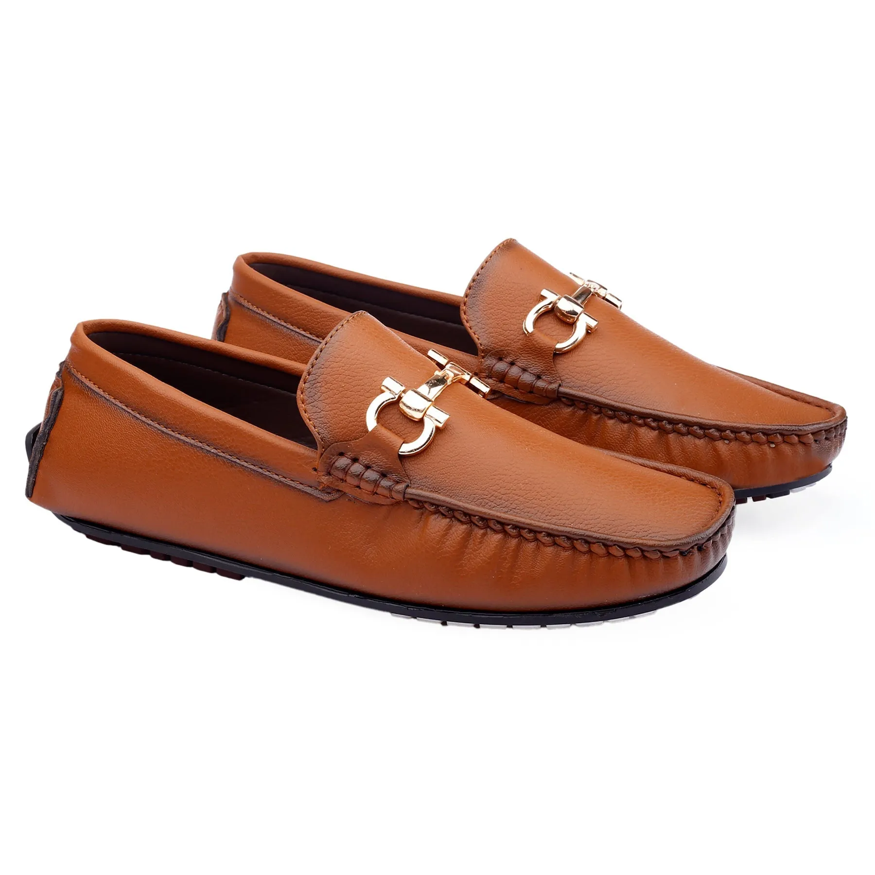 New Latest Men's Faux Leather Slip-on Loafers