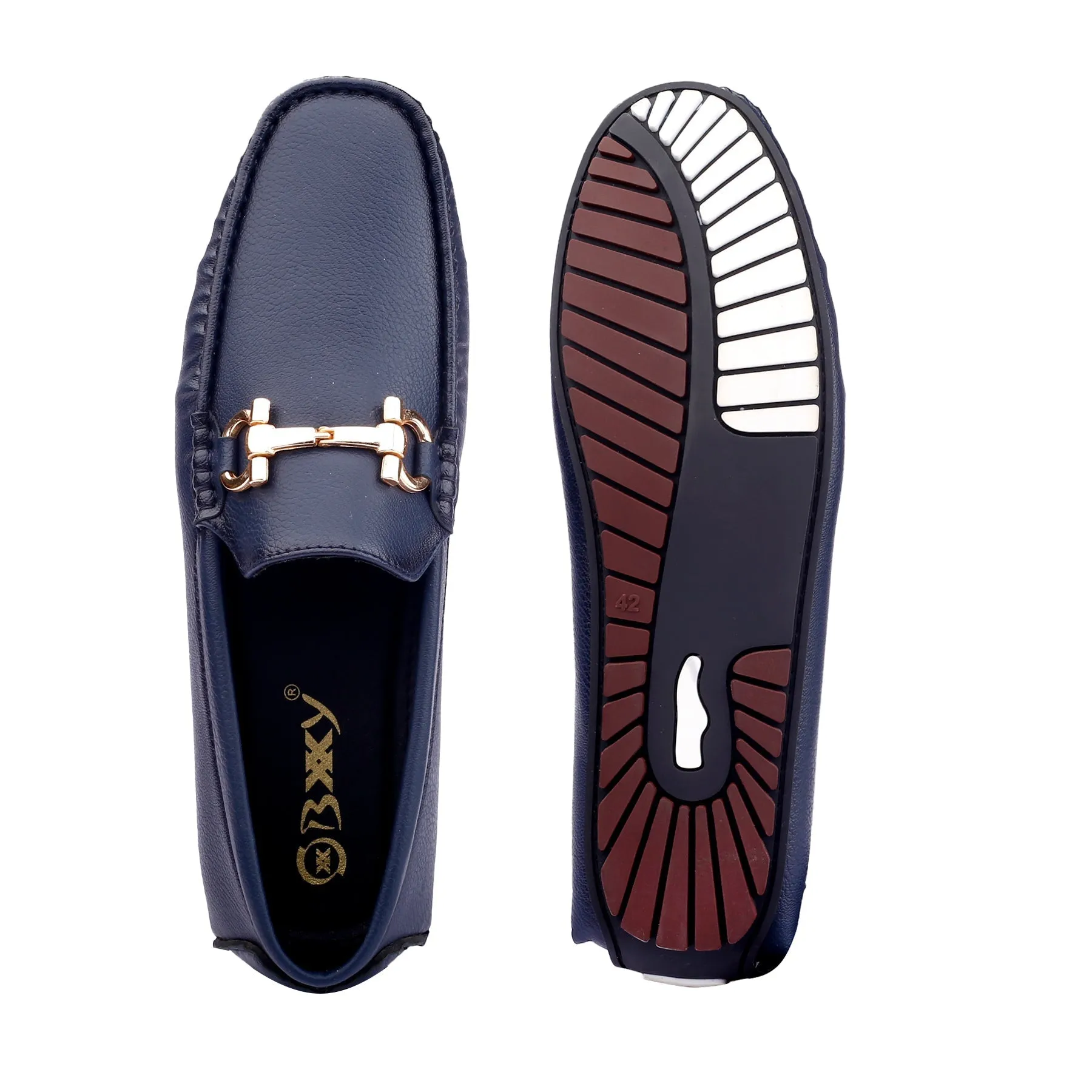 New Latest Men's Faux Leather Slip-on Loafers