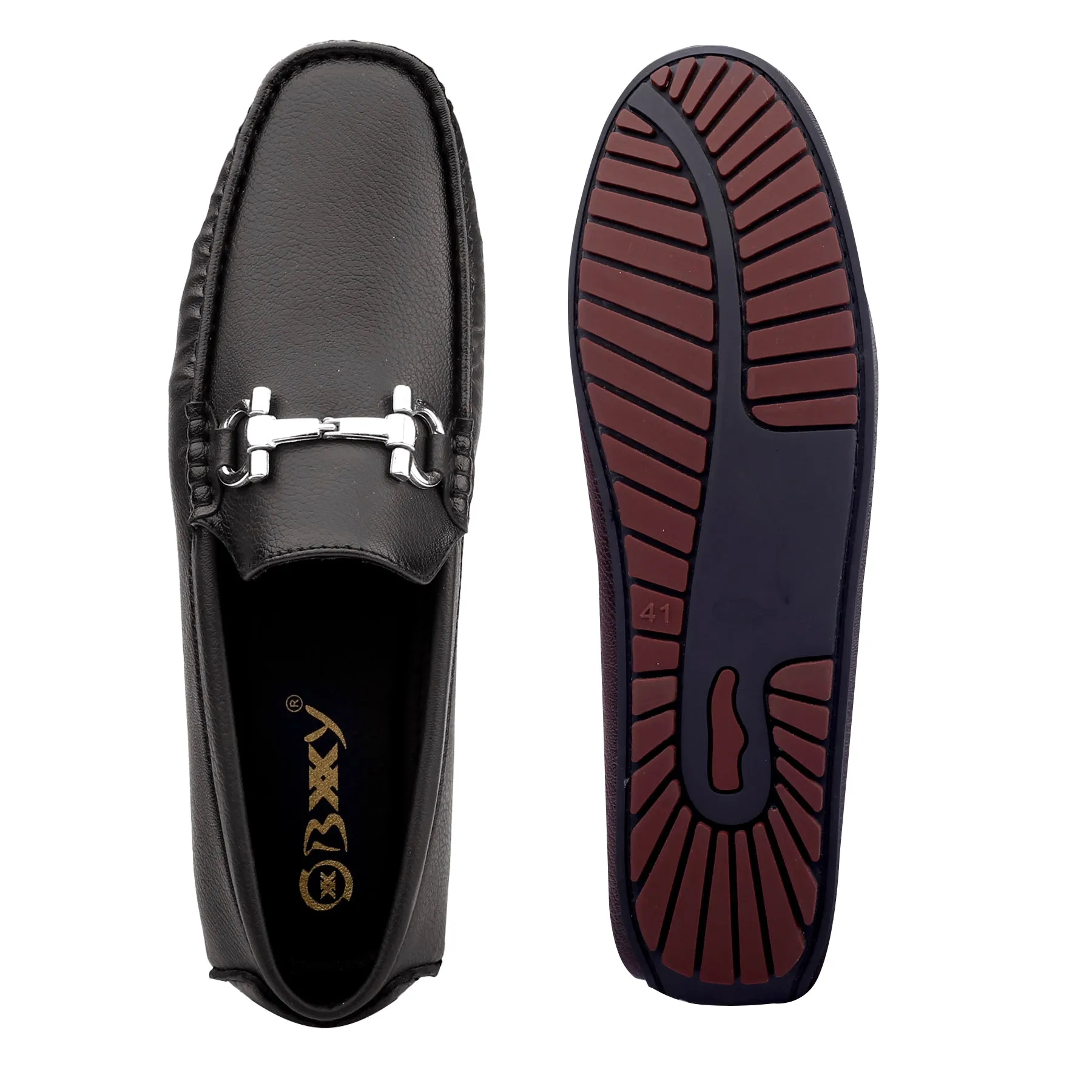 New Latest Men's Faux Leather Slip-on Loafers