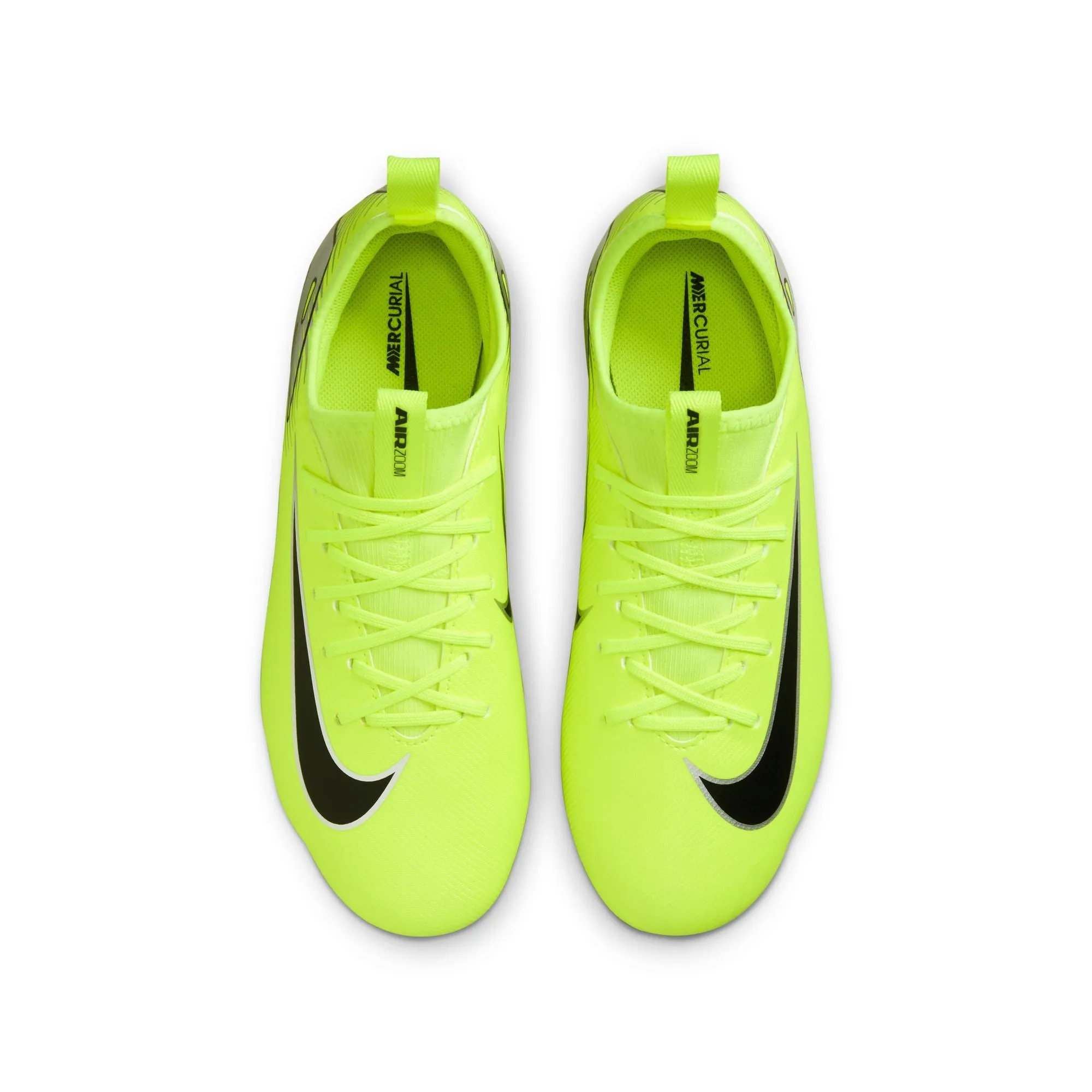 Nike Junior Mercurial Vapor 16 Academy FG Soccer Cleats - Volt/Black