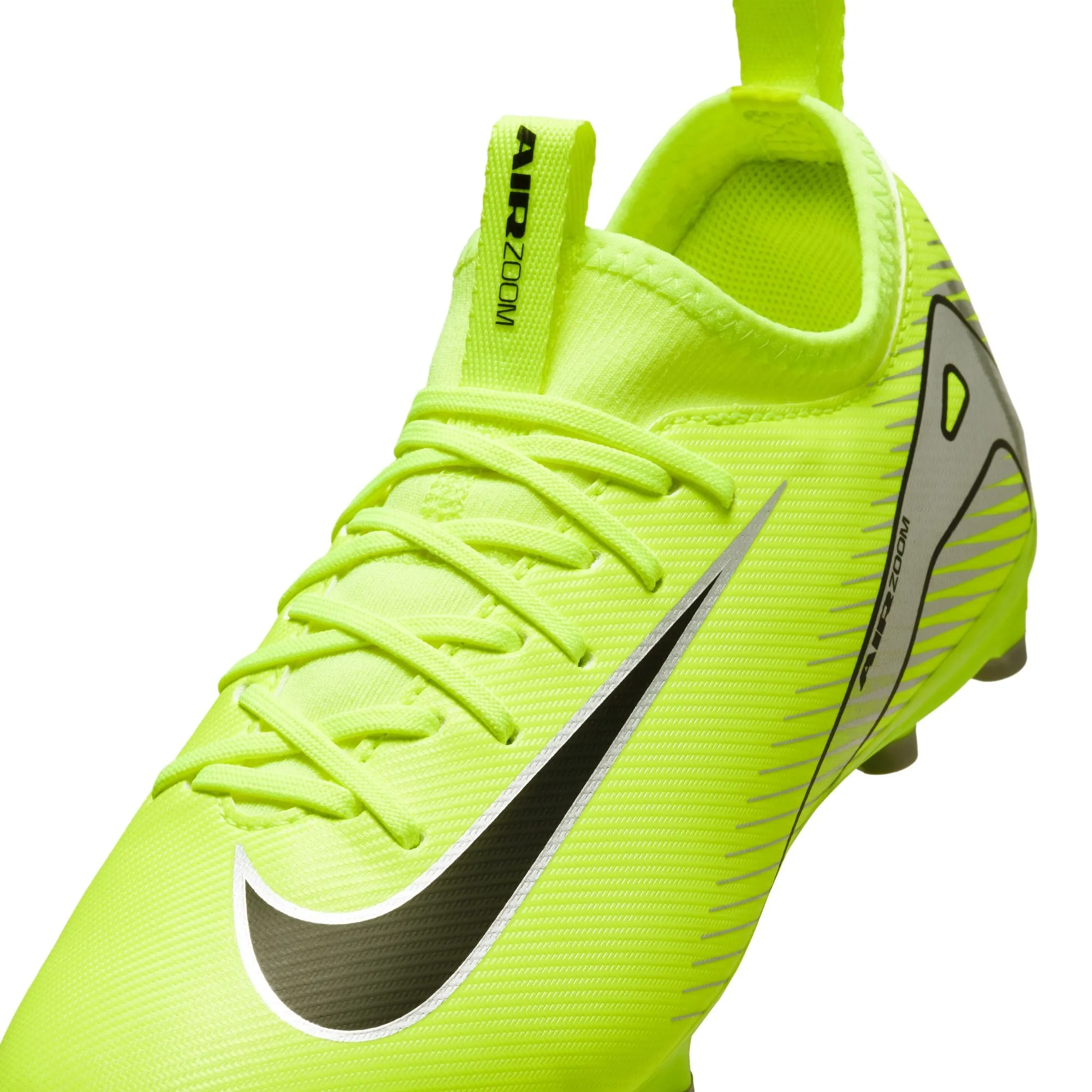 Nike Junior Mercurial Vapor 16 Academy FG Soccer Cleats - Volt/Black