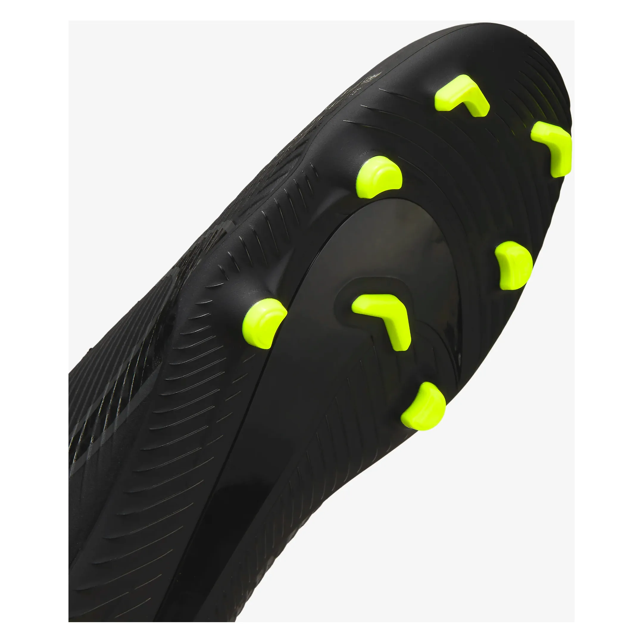 Nike Men's Mercurial Vapor 15 Club MG Cleats - Black / Summit White / Volt / Dark Smoke Grey