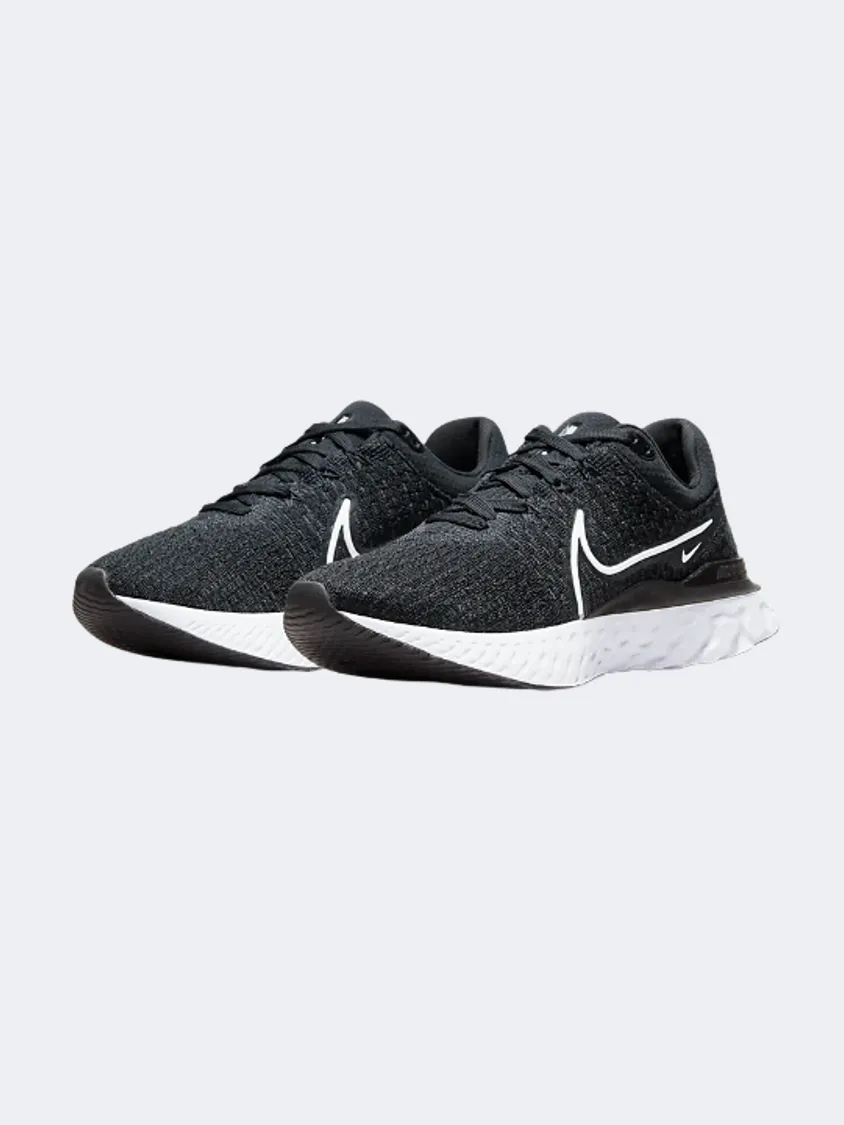 Nike React Infinity 3 Women Running Shoes Black/White