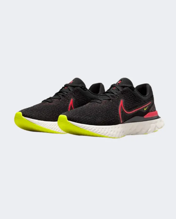 Nike React Infinity Flyknit 3 Men Running Shoes Black/Red Dh5392-007