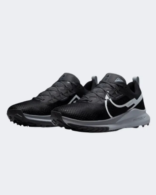 Nike React Pegasus Trail 4 Men Running Shoes Black Dj6158-001