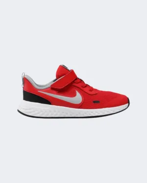 Nike Revolution 5 Ps-Boys Running Shoes Red/Black/White