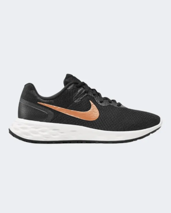 Nike Revolution 6 Women Running Shoes Black/Gold Dc3729-005