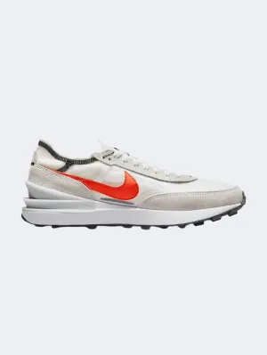 Nike Waffle One Men Lifestyle Shoes White/Orange