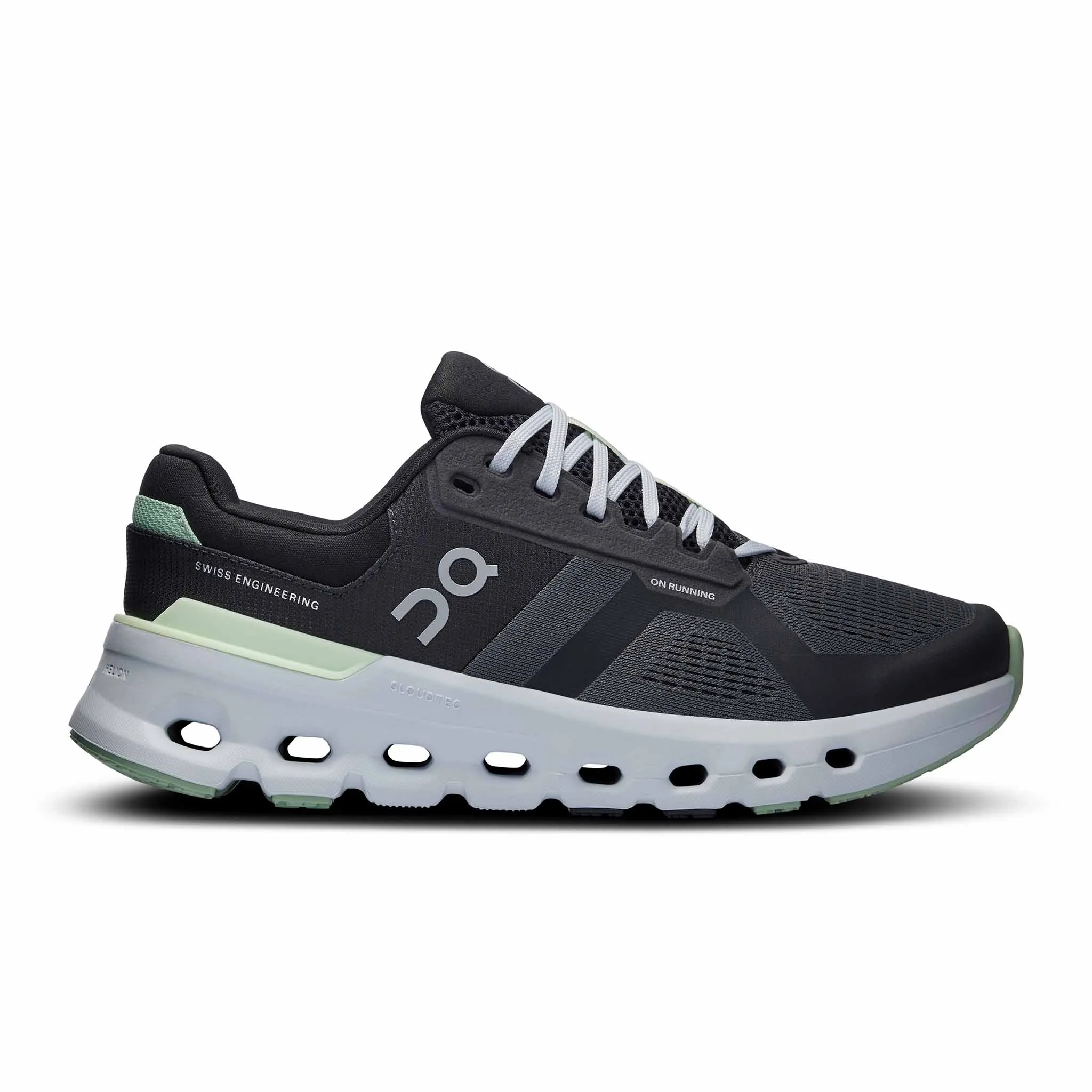 On | Women's Cloudrunner 2 Running Shoes - Shadow/Lima