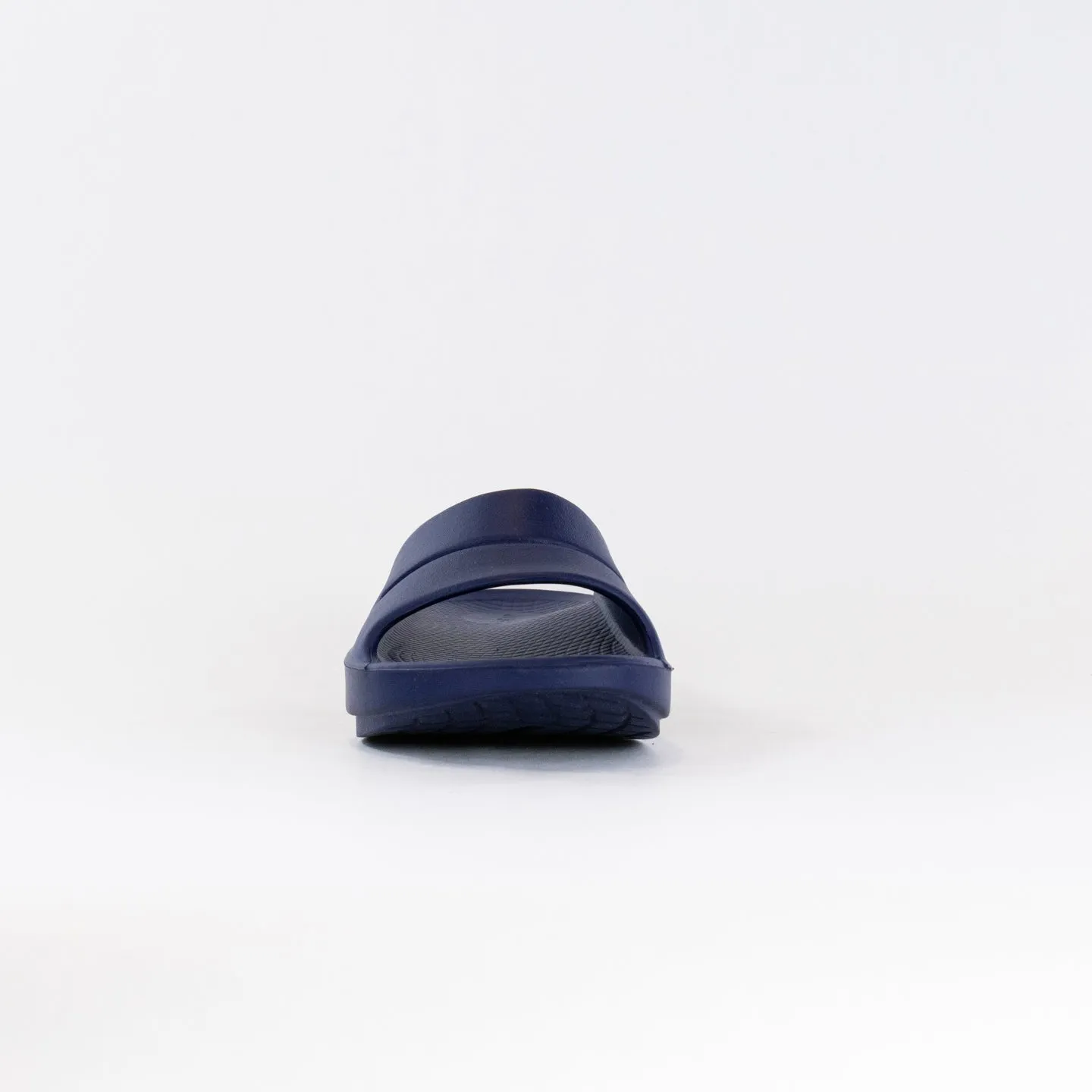 OOFOS Ooahh Slide Sandal (Unisex) - Navy