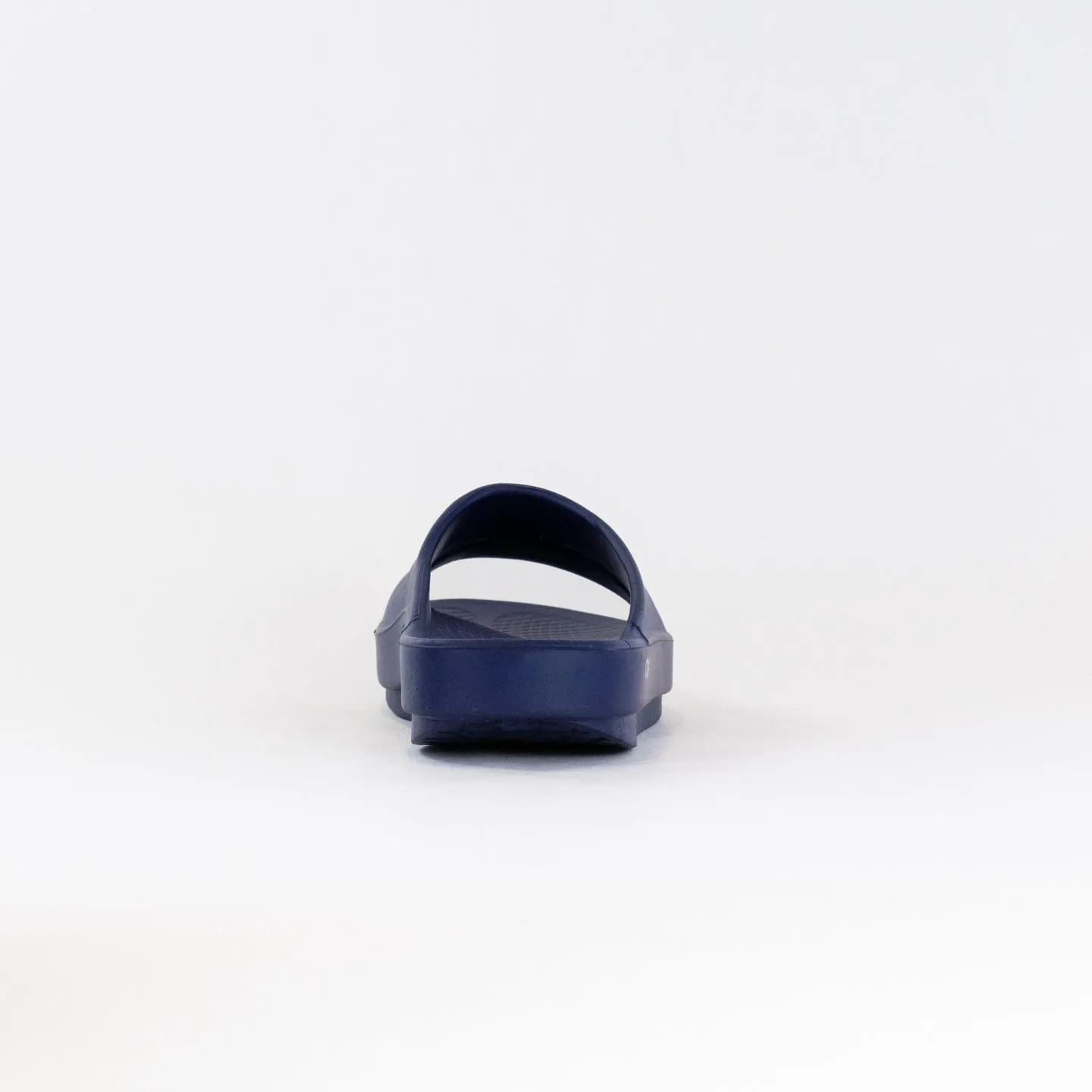 OOFOS Ooahh Slide Sandal (Unisex) - Navy