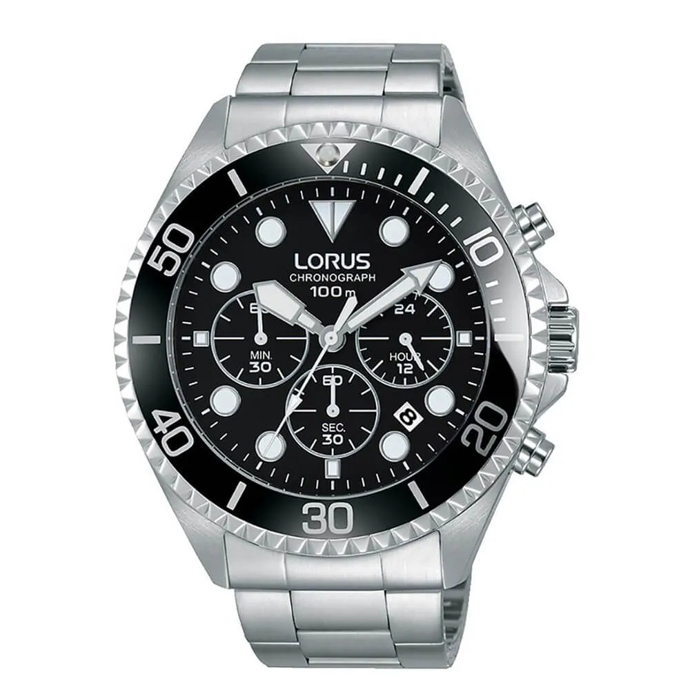 Orologio Lorus Chrono Sports Nero RT319GX9