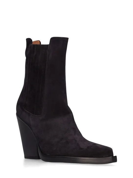 Paris Texas   100mm Dallas suede ankle boots 