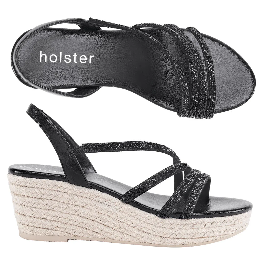 Party Espadrille - Black