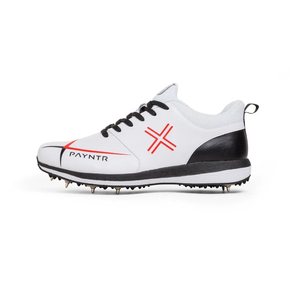 PAYNTR V Cricket Spike - White & Black