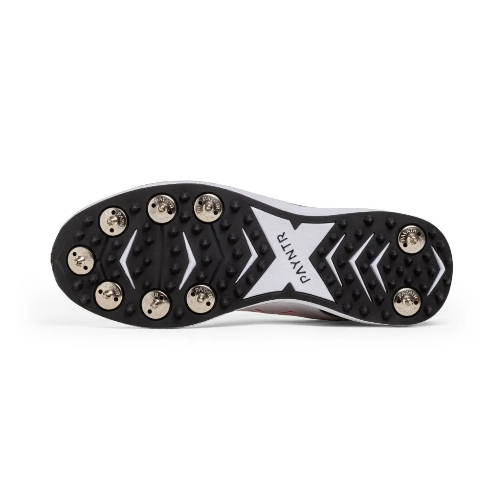 PAYNTR V Cricket Spike - White & Black