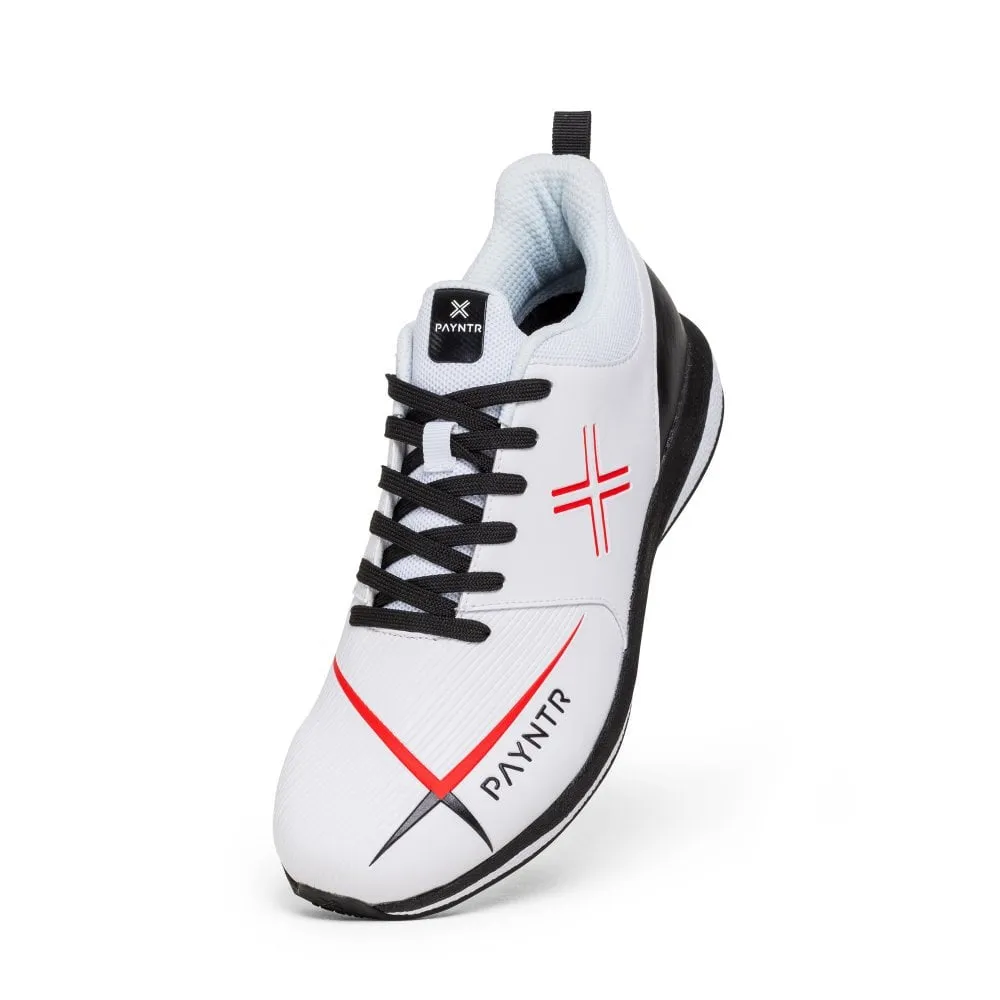 PAYNTR V Cricket Spike - White & Black