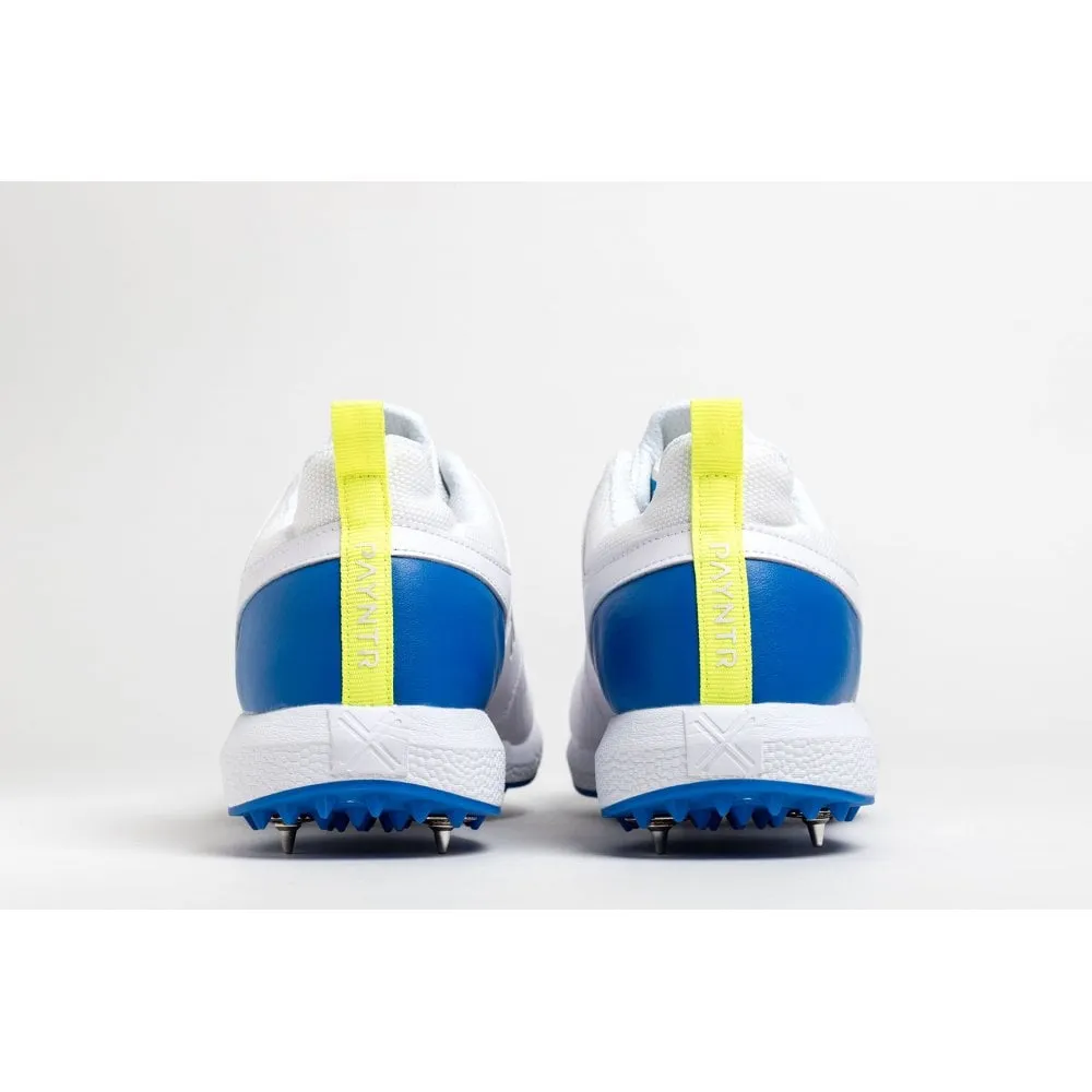 PAYNTR V Cricket Spike - White & Blue