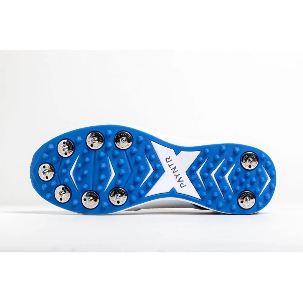 PAYNTR V Cricket Spike - White & Blue