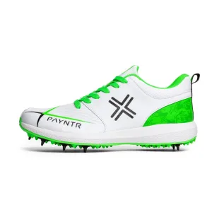 PAYNTR V Cricket Spike - White & Green