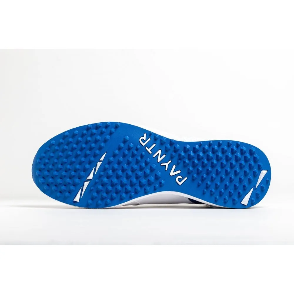 PAYNTR V Pimple Cricket Shoe - White & Blue