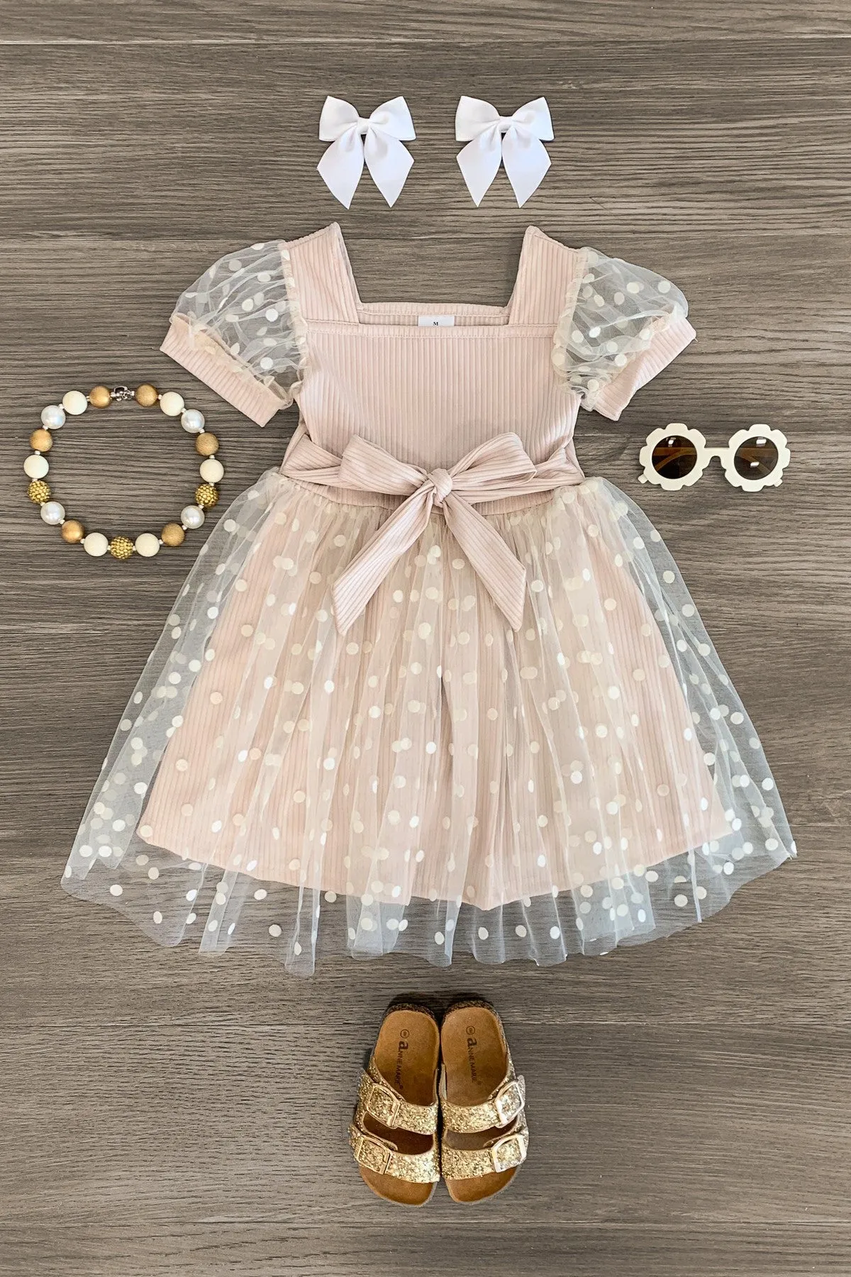 Polka Dot Tulle Dress