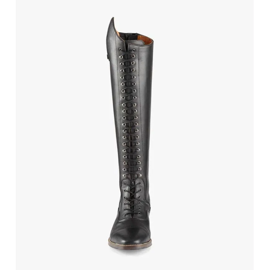 Premier Equine Maurizia Ladies Lace Front Tall Leather Riding Boots