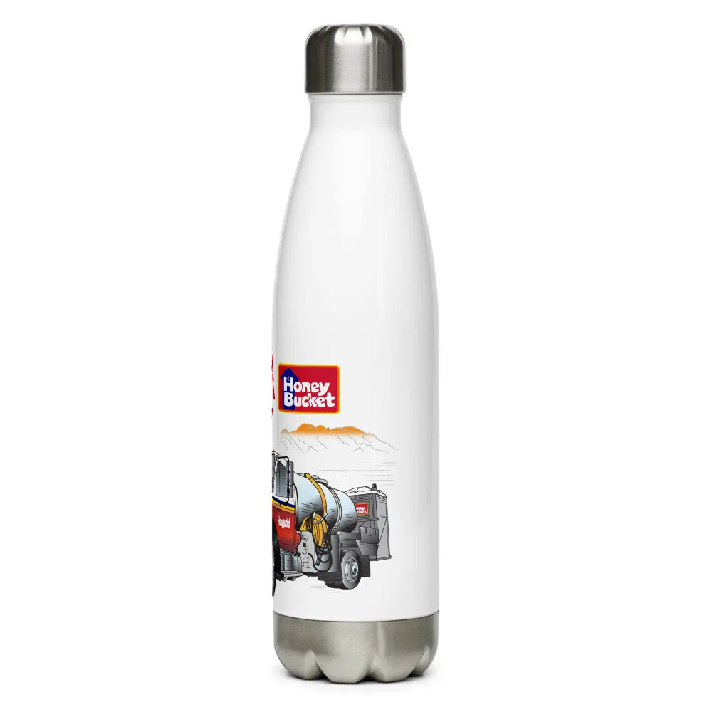 Pump Truck Stainless Steel Water Bottle