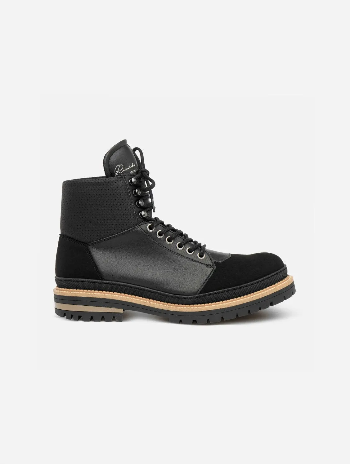 RC Men's Vegan Leather Boots | Black