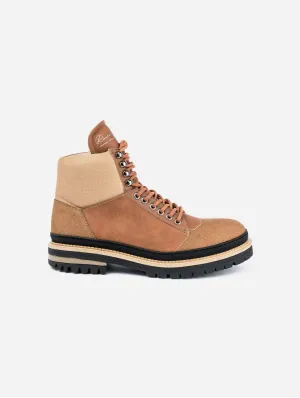 RC Men's Vegan Leather Boots | Camel